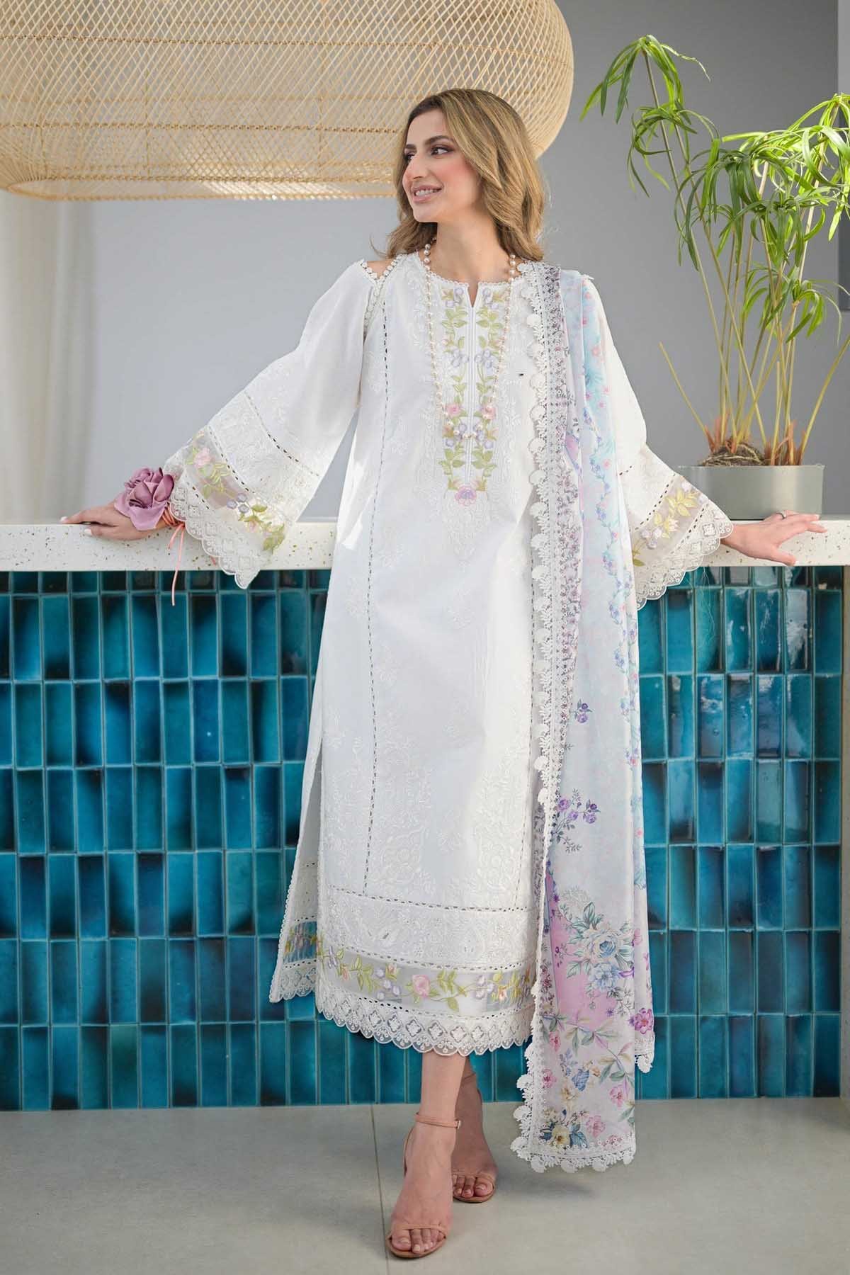 Agha Noor women new dress design pakistan top clothing brand sale fashion trending girls suit