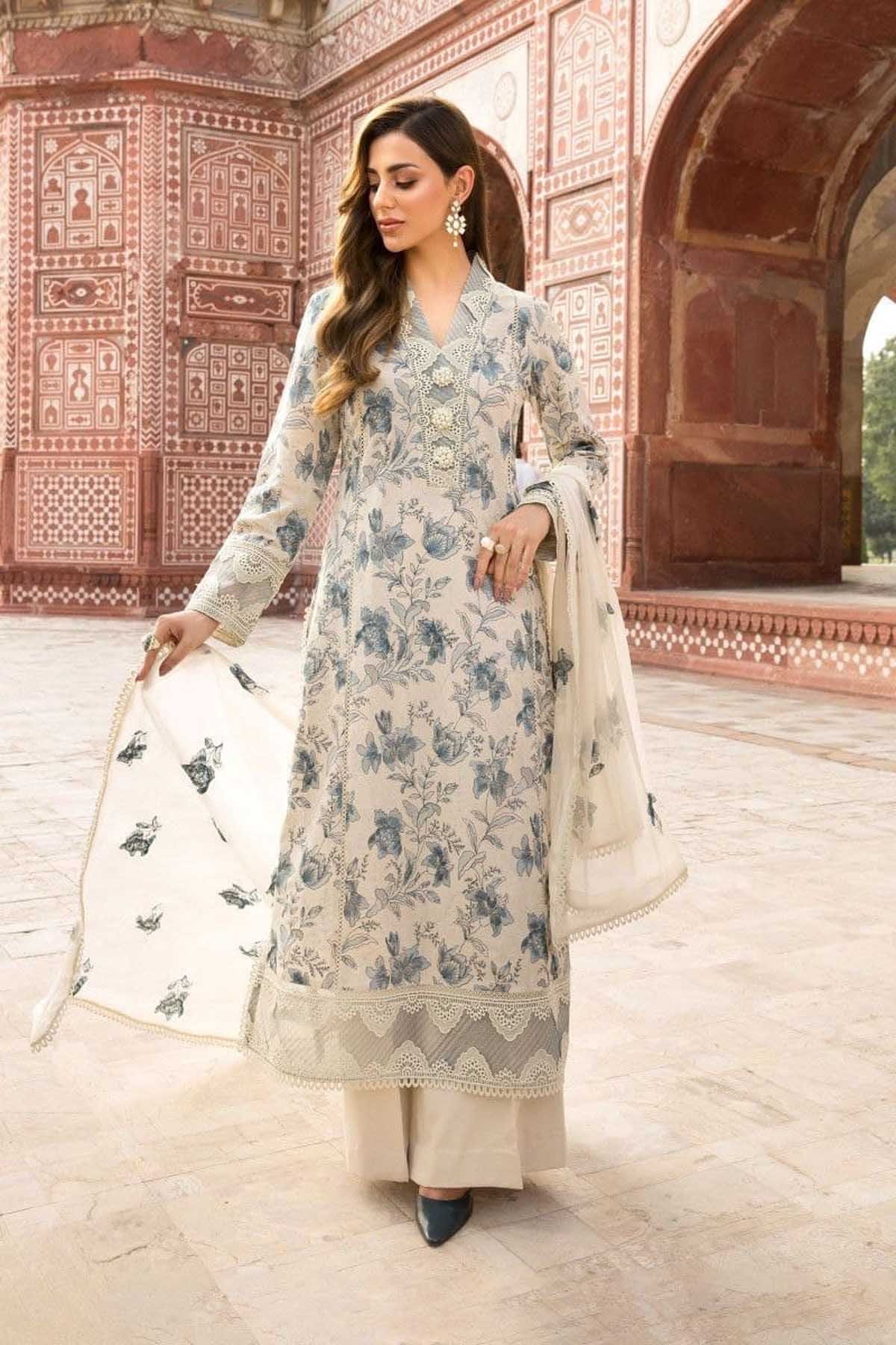 Bareeze women new dress design empires collection pakistan top brand clothing brand fashion 3 piece suit