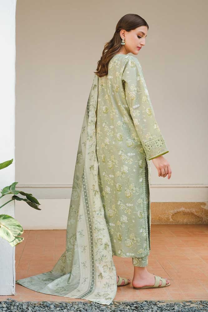 Baroque Women new dress design empires collection printed 3 piece suit Pakistan clothing fashion