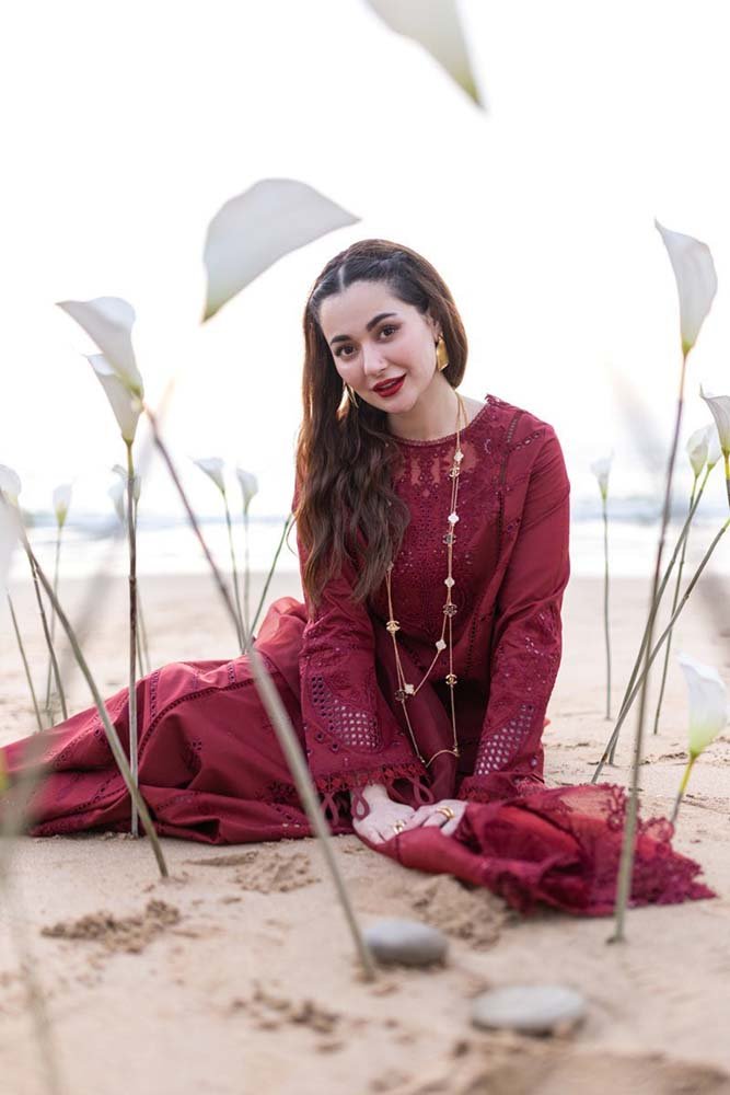 Women New Dress Shalwar Kameez Design empires collection Pakistan clothing fashion Eid 2025 Red Wedding Lawn Unstitched Suit