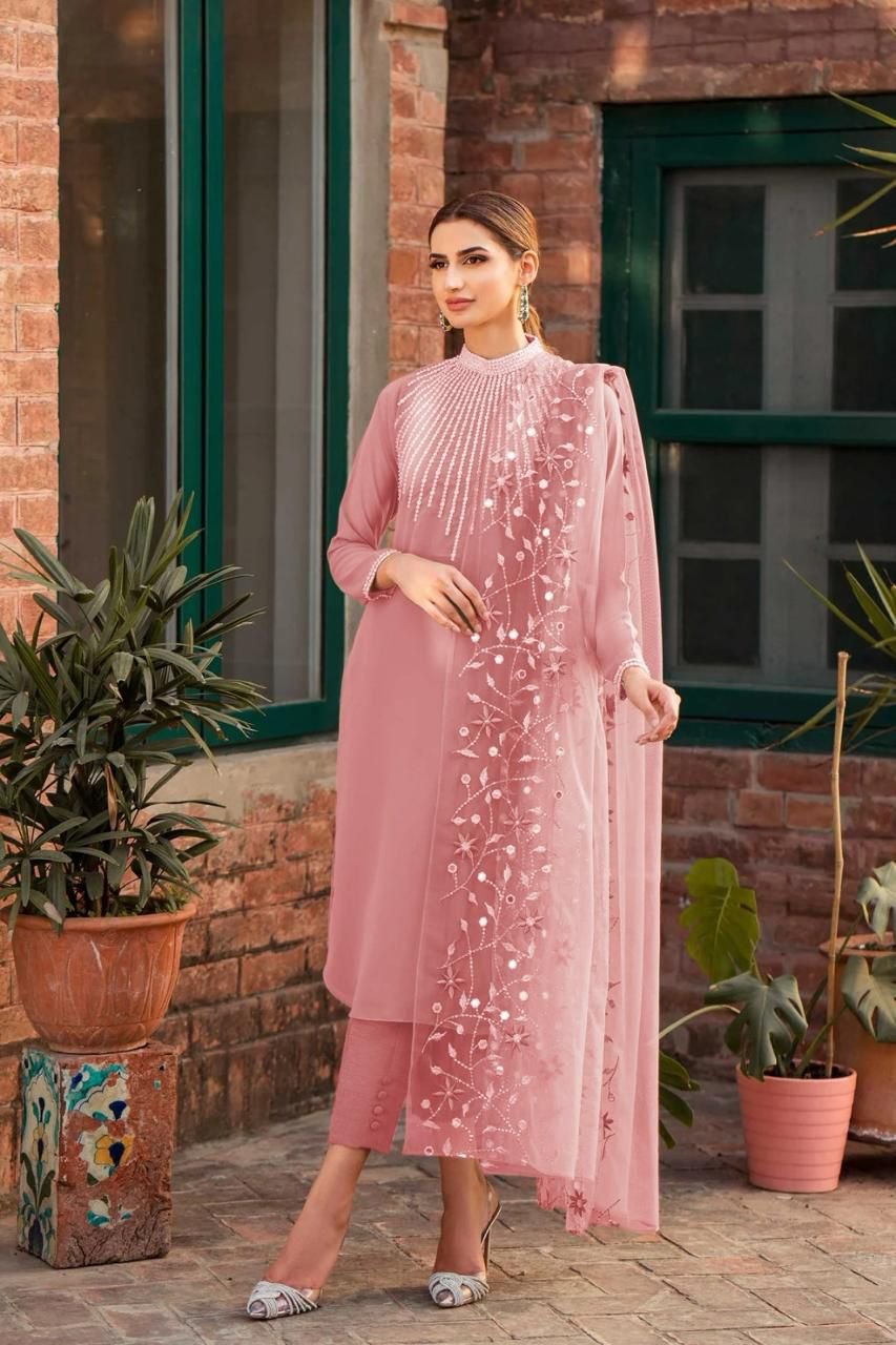 Jazmin Eid suit women new dress deisgn original brand empires collection Pakistan fashion clothing