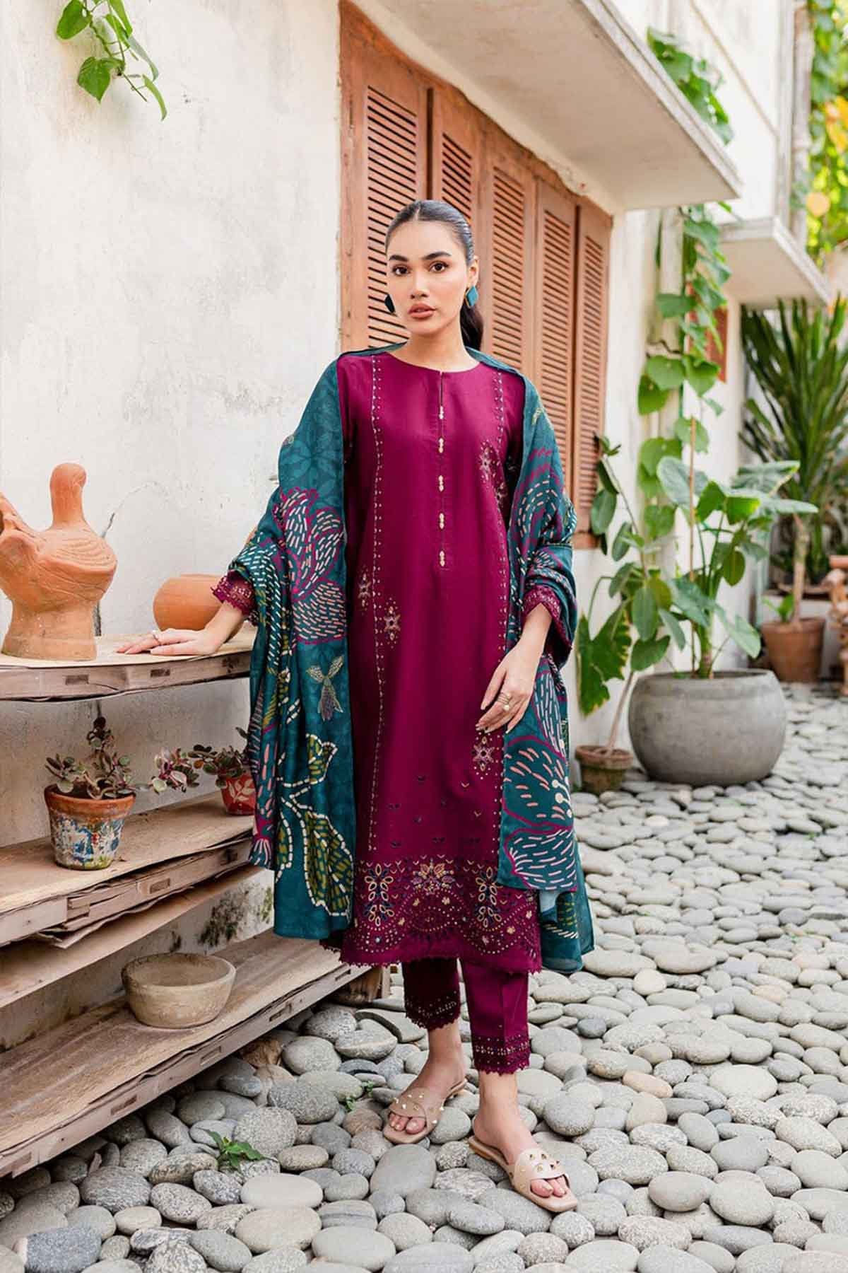 Kayseria women new dress design empires collection Pakistan clothing fashion embroidered suit