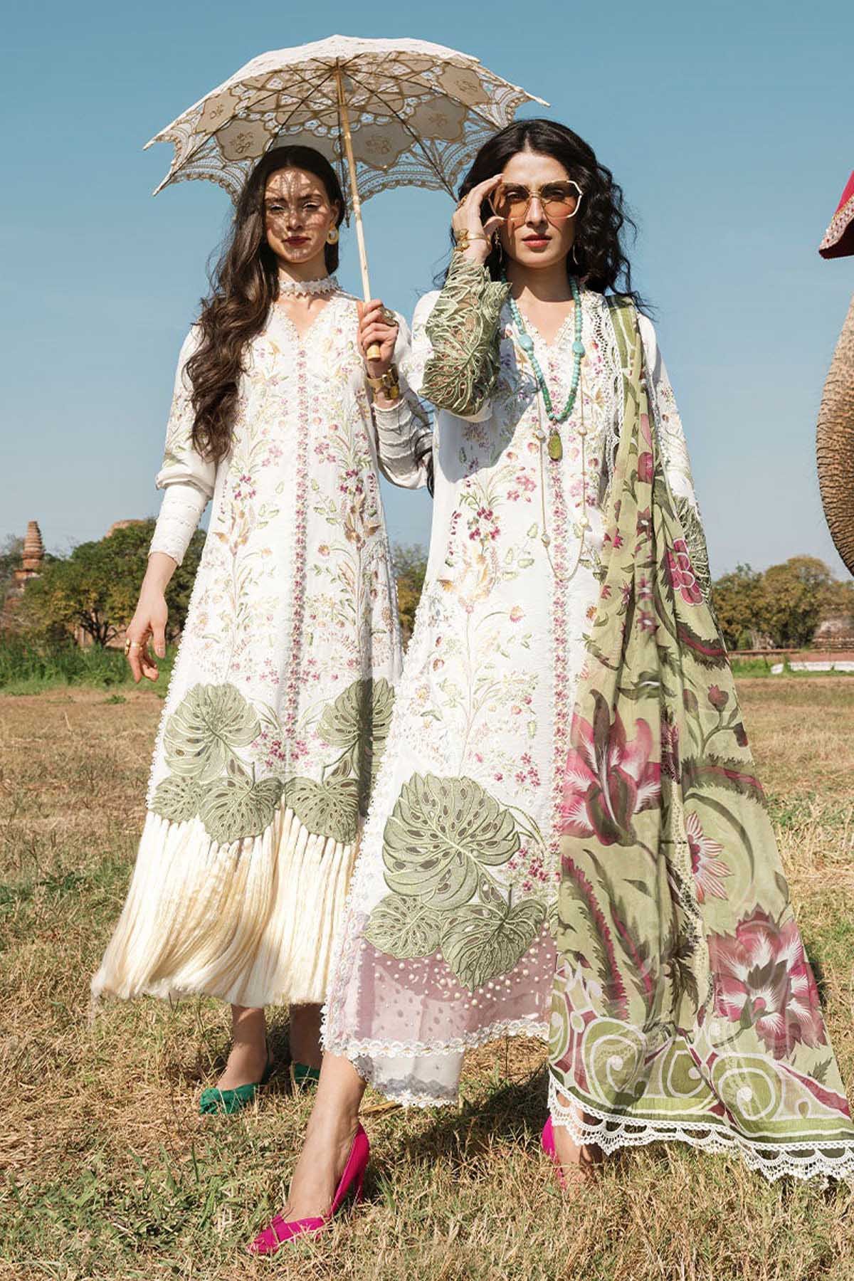 Mushq women new dress design winters empires collection Pakistan girls fashion 2024