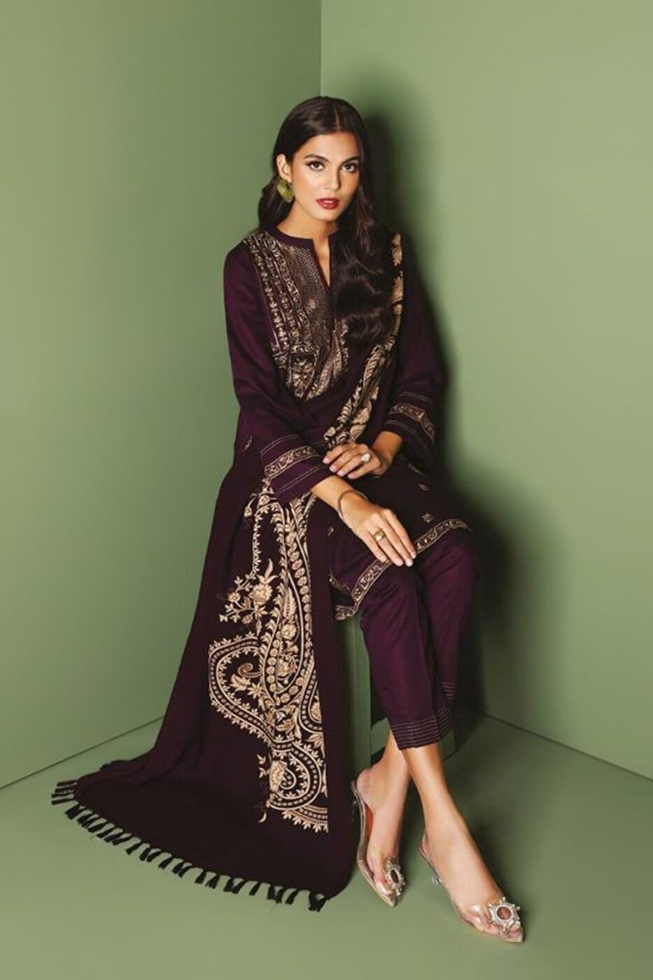 Sana Safinaz women new dress design empires collection pakistan women chicken kari clothing fashion embroidered