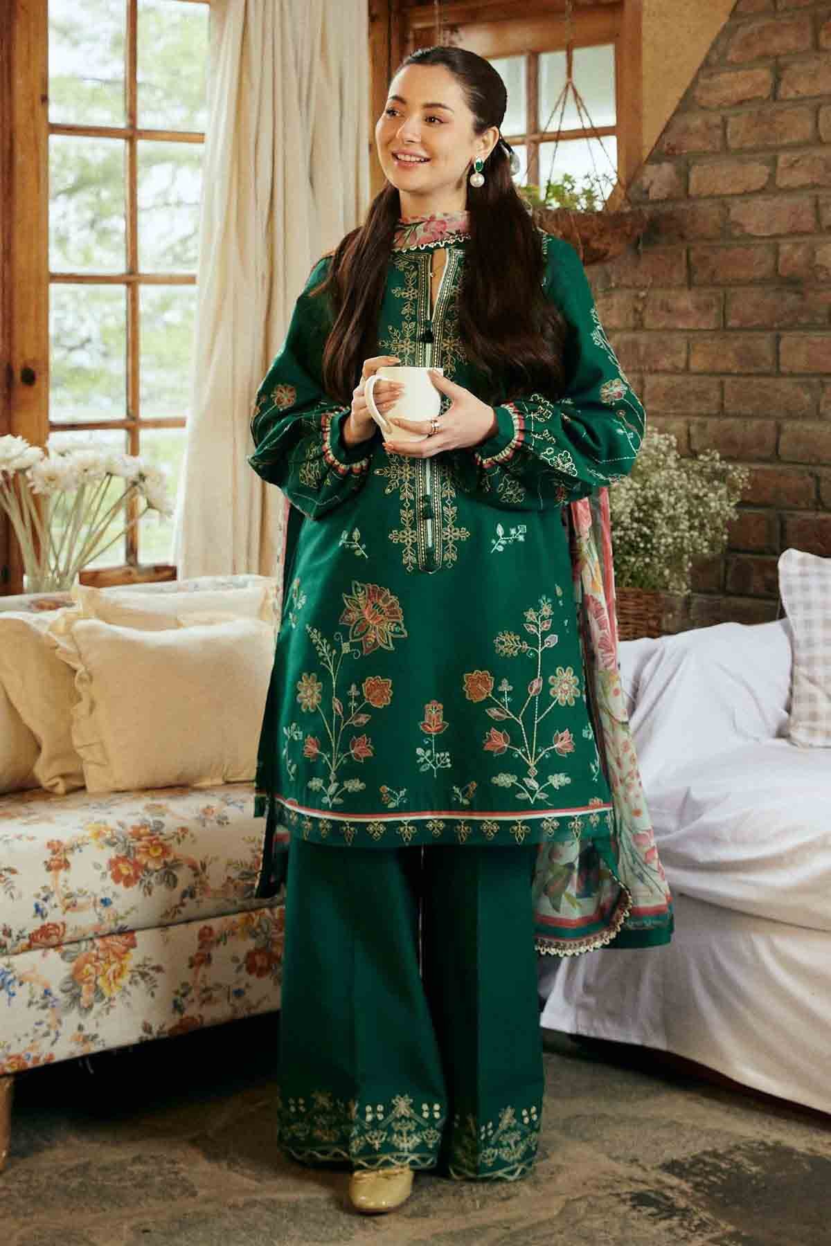 Zara Shah women new dress design empires collection Pakistan clothing fashion 2024 suit