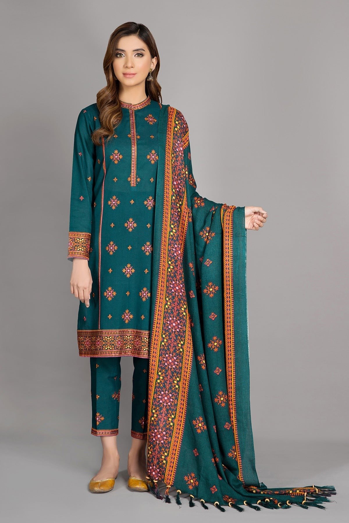 Kayseria New Women Dress Design winters suit Empires Collection Pakistan Clothing 3piece fashion