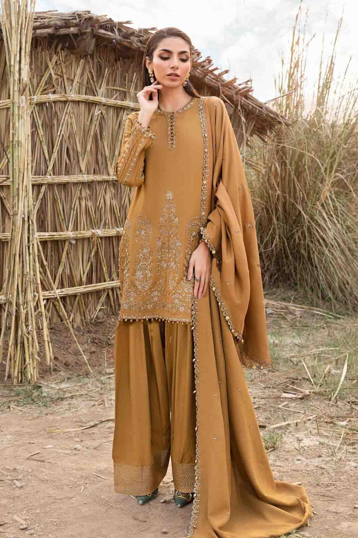 Mariab original brand suit empires collection women new dress design 2025 trend