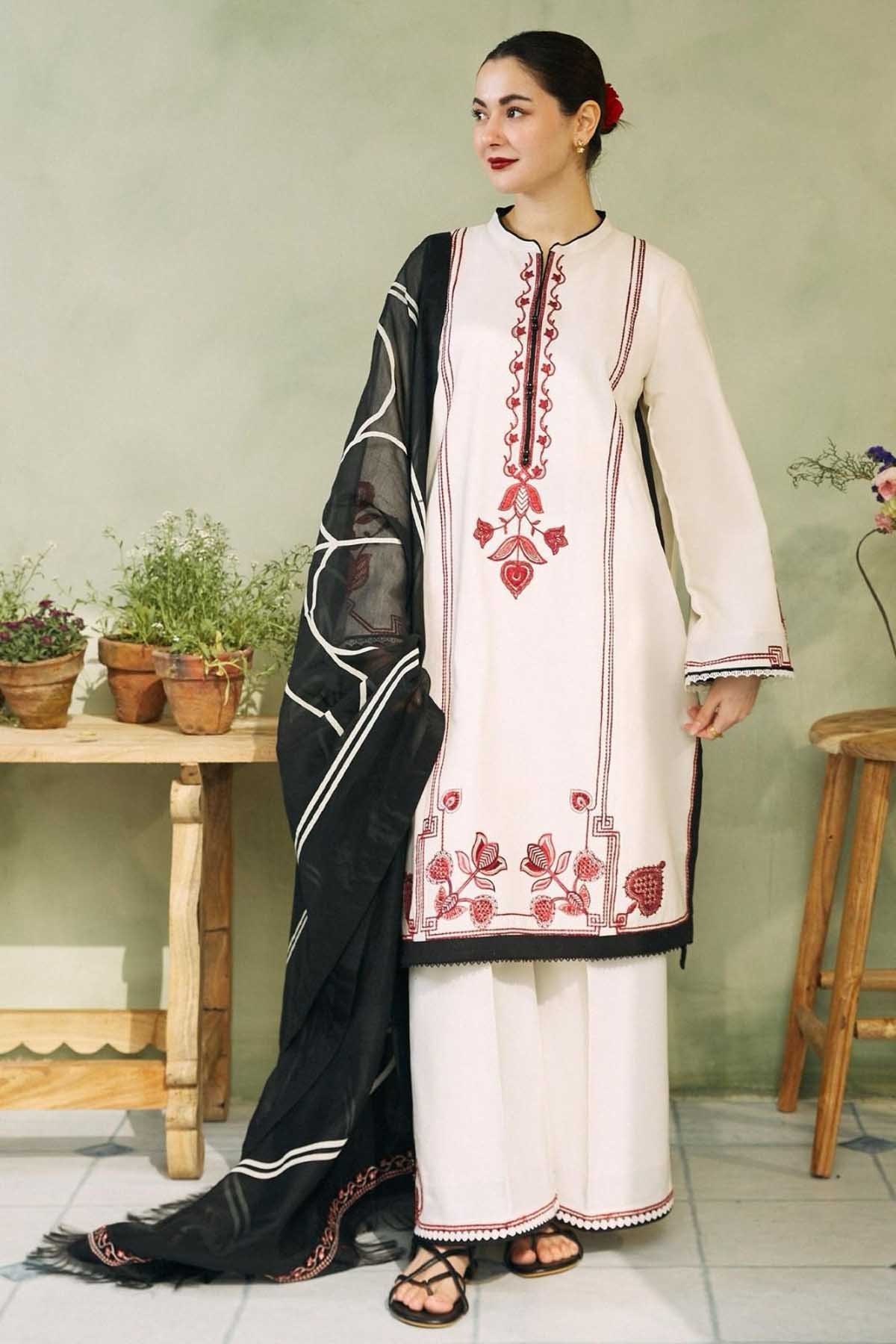 Zara Shah empires collection women new dress design unstitched luxury lawn eid suit pakistan fashion